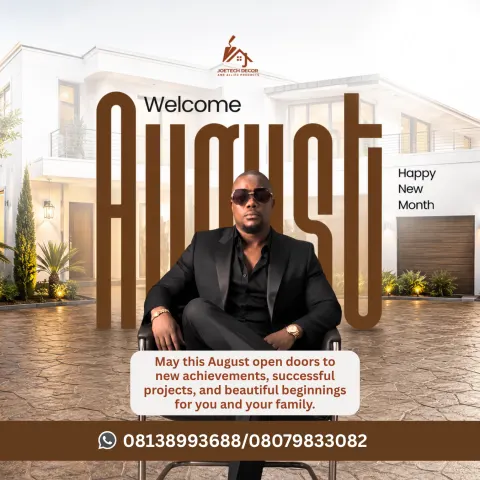 Joetech Decor: “Welcome August” post