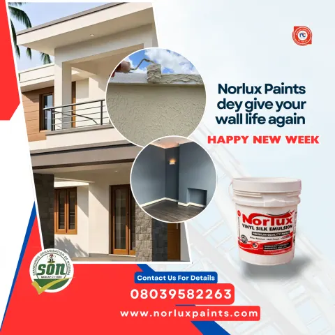 Norlux Paints: New-week post in Pidgin