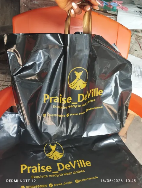 Praise DeVille: Branded clothing bags