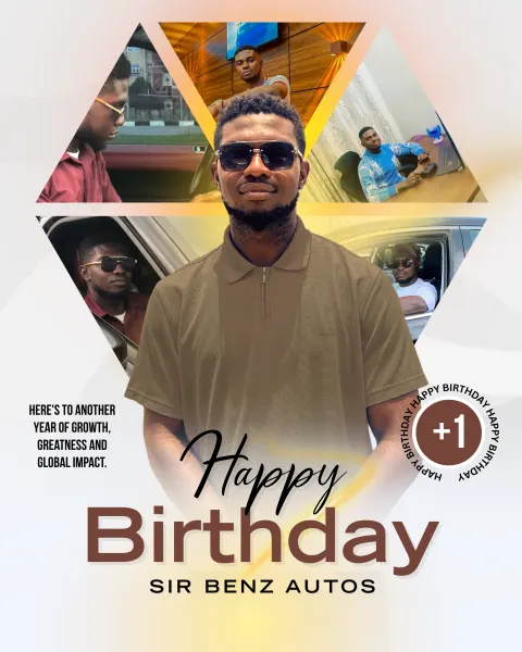 Sir Benz Autos: Birthday post