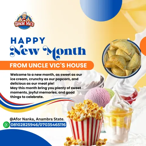 Uncle Vic’s: New-month post